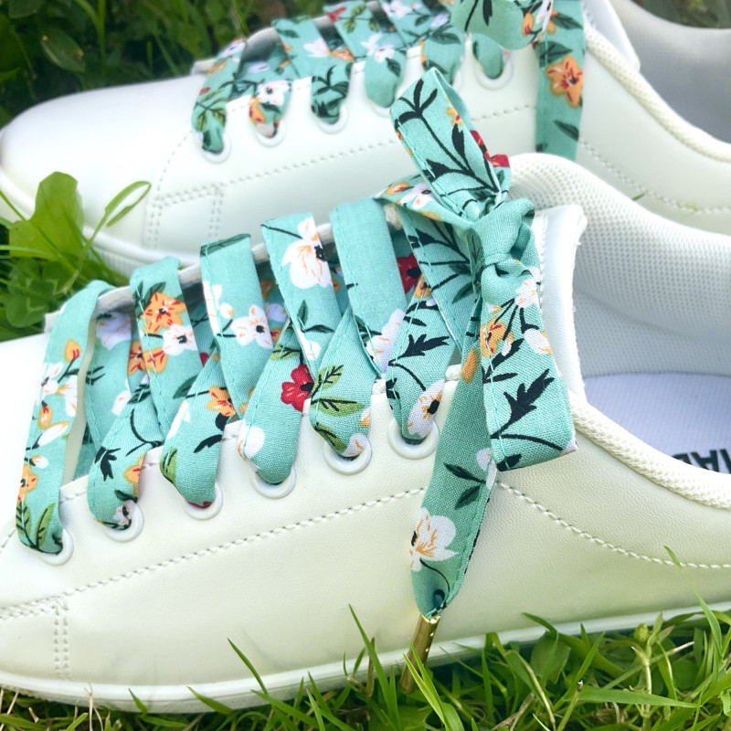 Lacets fleuris confection française - Tes lacets sont défaits